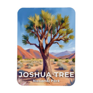 Joshua Tree Nationalpark Kalifornien Reise Kunst Magnet