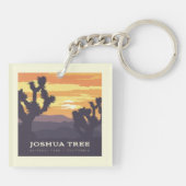 Joshua Tree Nationalpark | Kalifornien Schlüsselanhänger (Rückseite)