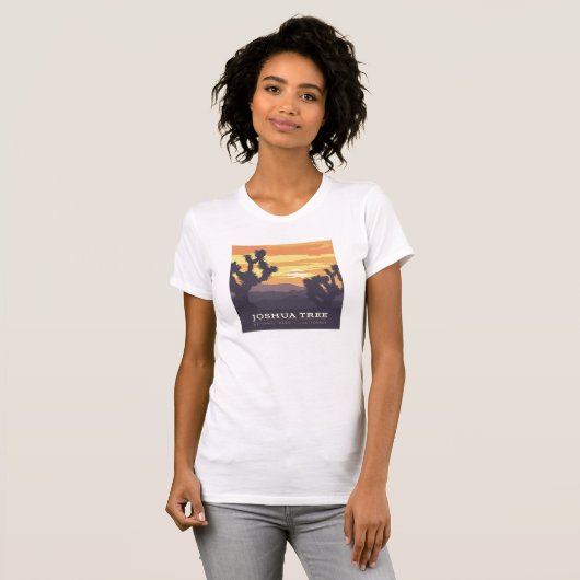 Joshua Tree Nationalpark | Kalifornien T-Shirt (Vorne ganz)