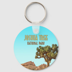 Joshua Tree Nationalpark Kalifornien Vintage Schlüsselanhänger