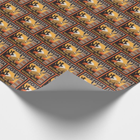 Joshua Tree Nationalpark | Kaninchen Geschenkpapier (Ecke)