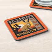 Joshua Tree Nationalpark | Kaninchen Getränkeuntersetzer (Linke Seite)