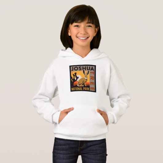 Joshua Tree Nationalpark | Kaninchen Hoodie (Vorne ganz)