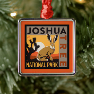 Joshua Tree Nationalpark   Kaninchen Ornament Aus Metall