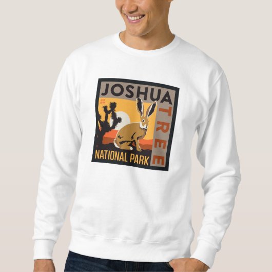 Joshua Tree Nationalpark | Kaninchen Sweatshirt (Vorderseite)