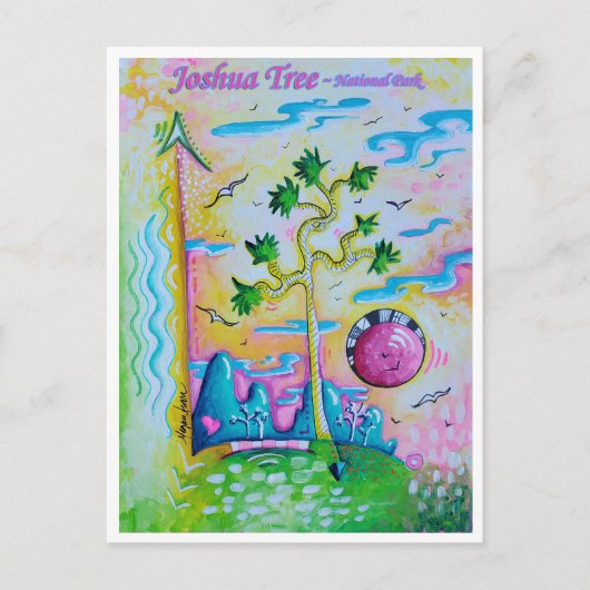 Joshua Tree Nationalpark Locarno Postkarte (Vorderseite)