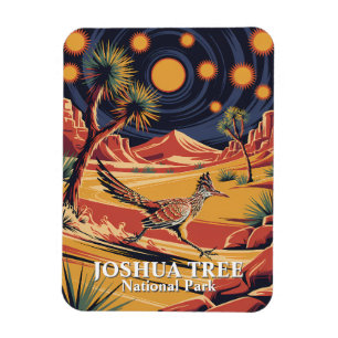 Joshua Tree Nationalpark Lustiger Roadrunner Vinta Magnet