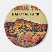 JOSHUA TREE Nationalpark Magnet (Vorne)