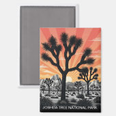 Joshua Tree Nationalpark Magnet (Vorderseite/Rückseite)