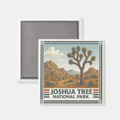 Joshua Tree Nationalpark Magnet (Vorderseite/Rückseite)