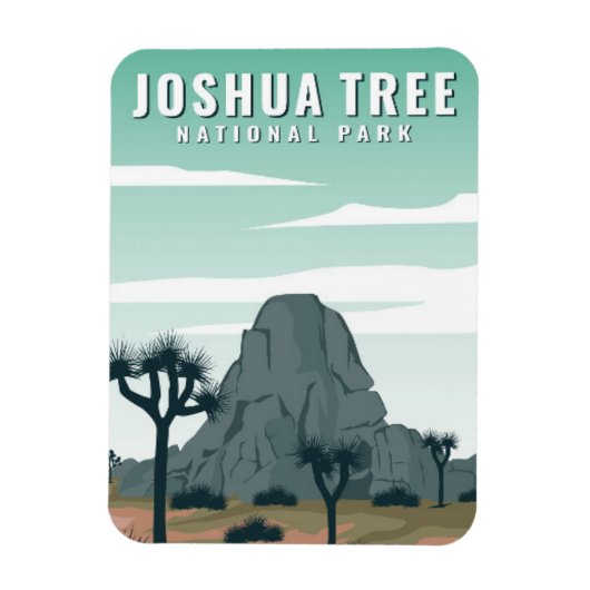 Joshua Tree Nationalpark Magnet California (Vertikal)