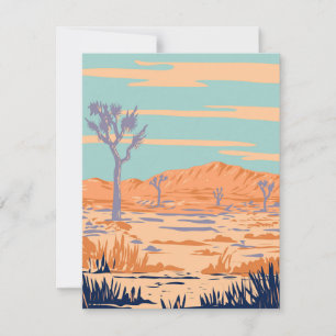 Joshua Tree Nationalpark Mitteilungskarte