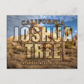 Joshua Tree Nationalpark Postcard Postkarte (Vorderseite)