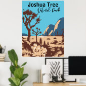 Joshua Tree Nationalpark Poster (Heimbüro)
