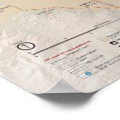 Joshua Tree Nationalpark Poster (Ecke)