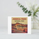 JOSHUA TREE Nationalpark Postkarte (Stehend Vorderseite)