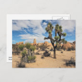 Joshua Tree Nationalpark Postkarte (Vorne/Hinten)