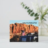 Joshua Tree Nationalpark Postkarte (Stehend Vorderseite)