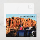Joshua Tree Nationalpark Postkarte (Vorne/Hinten)