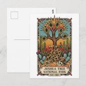 Joshua-Tree-Nationalpark Postkarte (Vorne/Hinten)