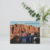 Joshua Tree Nationalpark Postkarte (Stehend Vorderseite)