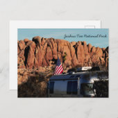 Joshua Tree Nationalpark Postkarte (Vorne/Hinten)