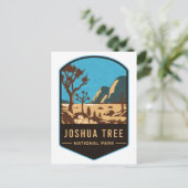 Joshua Tree Nationalpark Postkarte (Stehend Vorderseite)