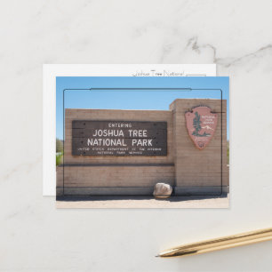 Joshua-Tree-Nationalpark-Postkarte Postkarte