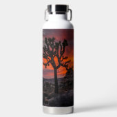 Joshua Tree Nationalpark Red Sunset Trinkflasche (Vorderseite)