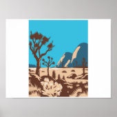 Joshua Tree Nationalpark Riverside Kalifornien Poster (Vorne)