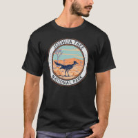 Joshua Tree Nationalpark Roadrunner Retro Circle