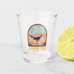 Joshua Tree Nationalpark Roadrunner Vintag Schnapsglas