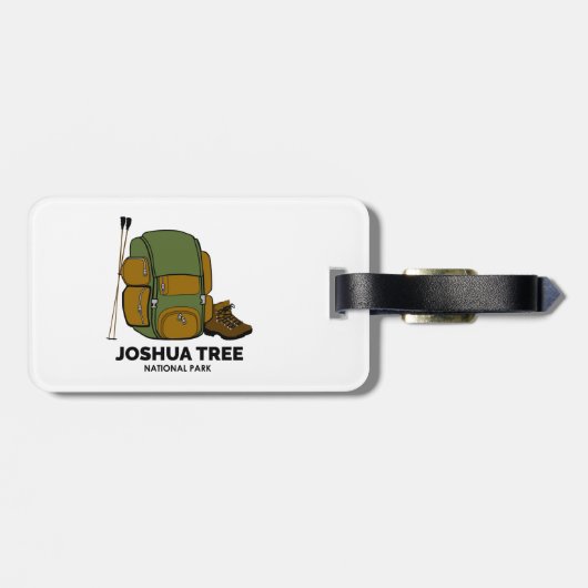 Joshua Tree Nationalpark-Rucksack Gepäckanhänger (Rückseite horizontal)