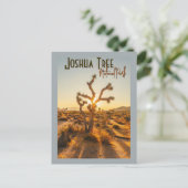 Joshua Tree Nationalpark Souvenir Geschenk Postkarte (Stehend Vorderseite)