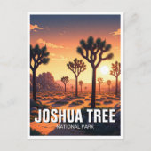 Joshua Tree Nationalpark Souvenir Postkarte (Vorderseite)