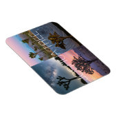 Joshua Tree Nationalpark Sunset Night Landschaft Magnet (Rechte Seite)