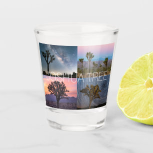 Joshua Tree Nationalpark Sunset Night Landschaft Schnapsglas