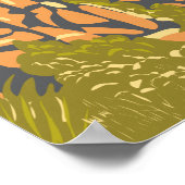 Joshua Tree Nationalpark The Great Burrito Poster (Ecke)