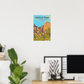 Joshua Tree Nationalpark The Great Burrito Poster (Heimbüro)
