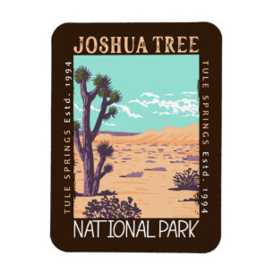 Joshua Tree Nationalpark Tule Springs erschüttert Magnet