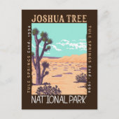 Joshua Tree Nationalpark Tule Springs erschüttert Postkarte (Vorderseite)
