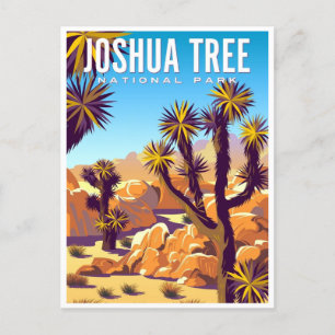 Joshua Tree Nationalpark Tule Springs Vintage Postkarte