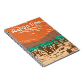 Joshua Tree Nationalpark Türkei Flats Sand Dunes Notizblock (Rechte Seite)