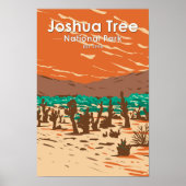 Joshua Tree Nationalpark Türkei Flats Sand Dunes Poster (Vorne)