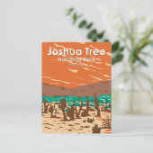 Joshua Tree Nationalpark Türkei Flats Sand Dunes Postkarte (Stehend Vorderseite)