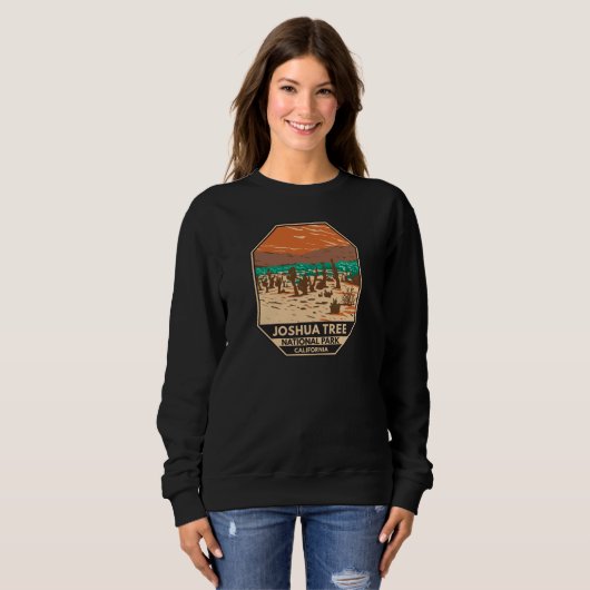 Joshua Tree Nationalpark Türkei Flats Sand Dunes Sweatshirt (Vorne ganz)