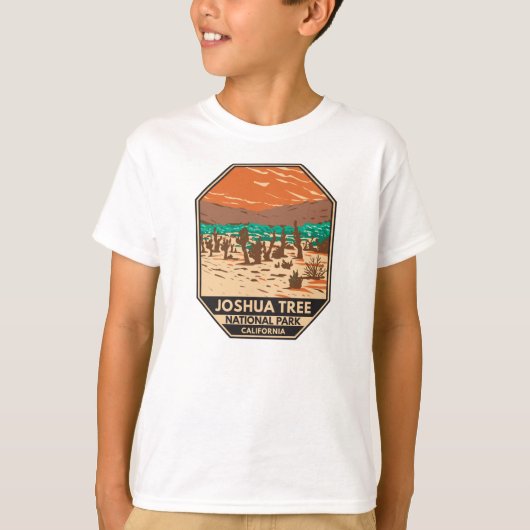 Joshua Tree Nationalpark Türkei Flats Sand Dunes T-Shirt (Vorderseite)