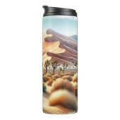 Joshua Tree Nationalpark Türkei Flats Sand Dunes Thermosbecher (Nach rechts gedreht)