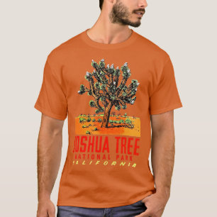 Joshua Tree Nationalpark Vintage Travel Decal T-Shirt
