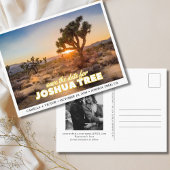 Joshua Tree Nationalpark Wedding Save the Date Postkarte